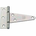 Totalturf 4 in. Extra Heavy T-Hinge, Zinc Plated TO3553502